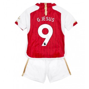 Arsenal Gabriel Jesus #9 Domaci Dres za Dječji 2023-24 Kratak Rukavima (+ kratke hlače)